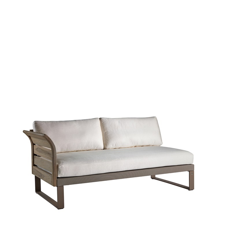 Sifas KOMFY TEAK 2-Sitzer Endelement